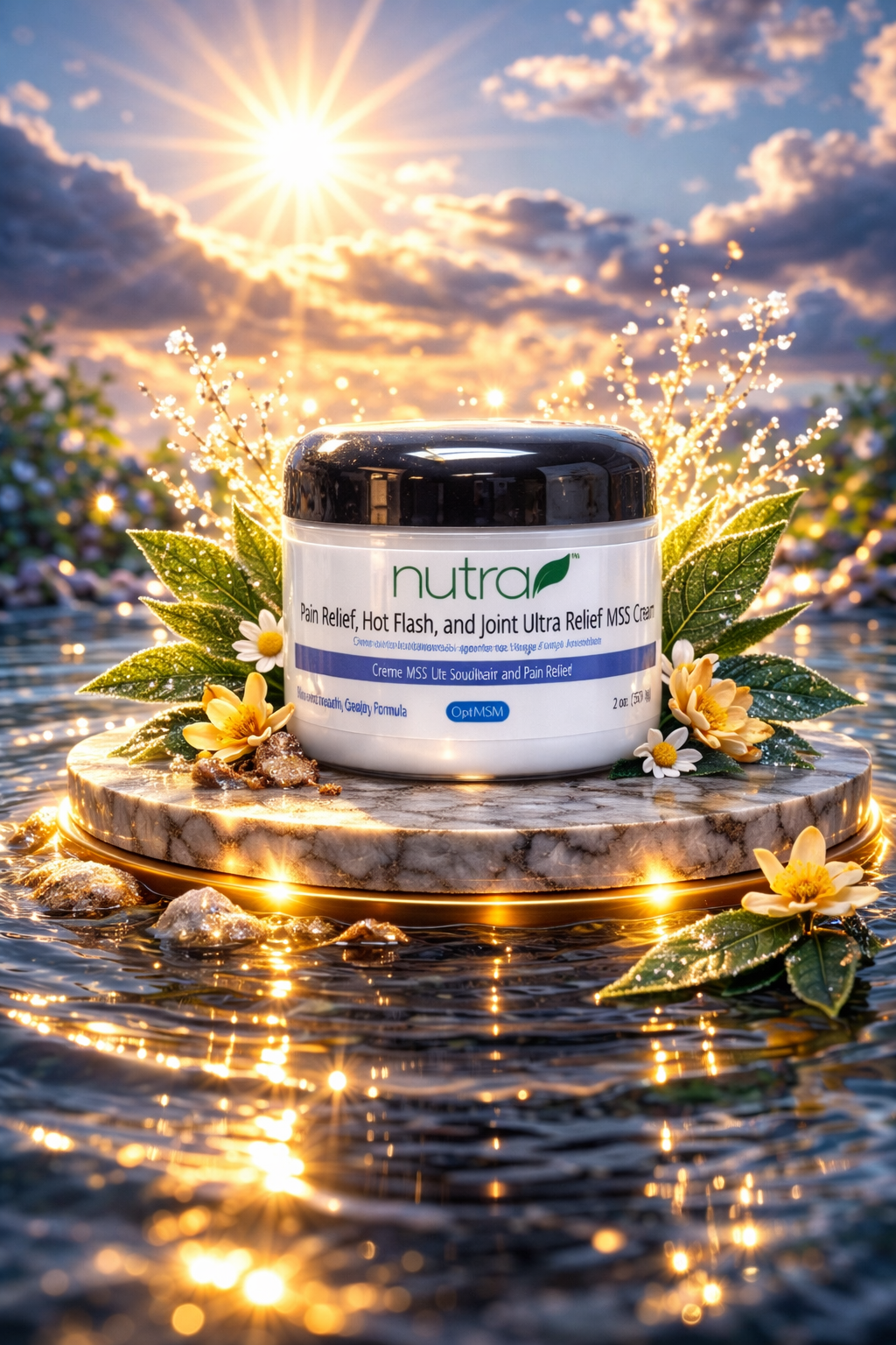 Krem MSM do twarzy, skóry i stawów Ultra Relief