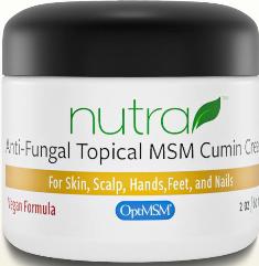 Krem przeciwgrzybiczy Nutra Health z MSM do stosowania miejscowego 2 ml