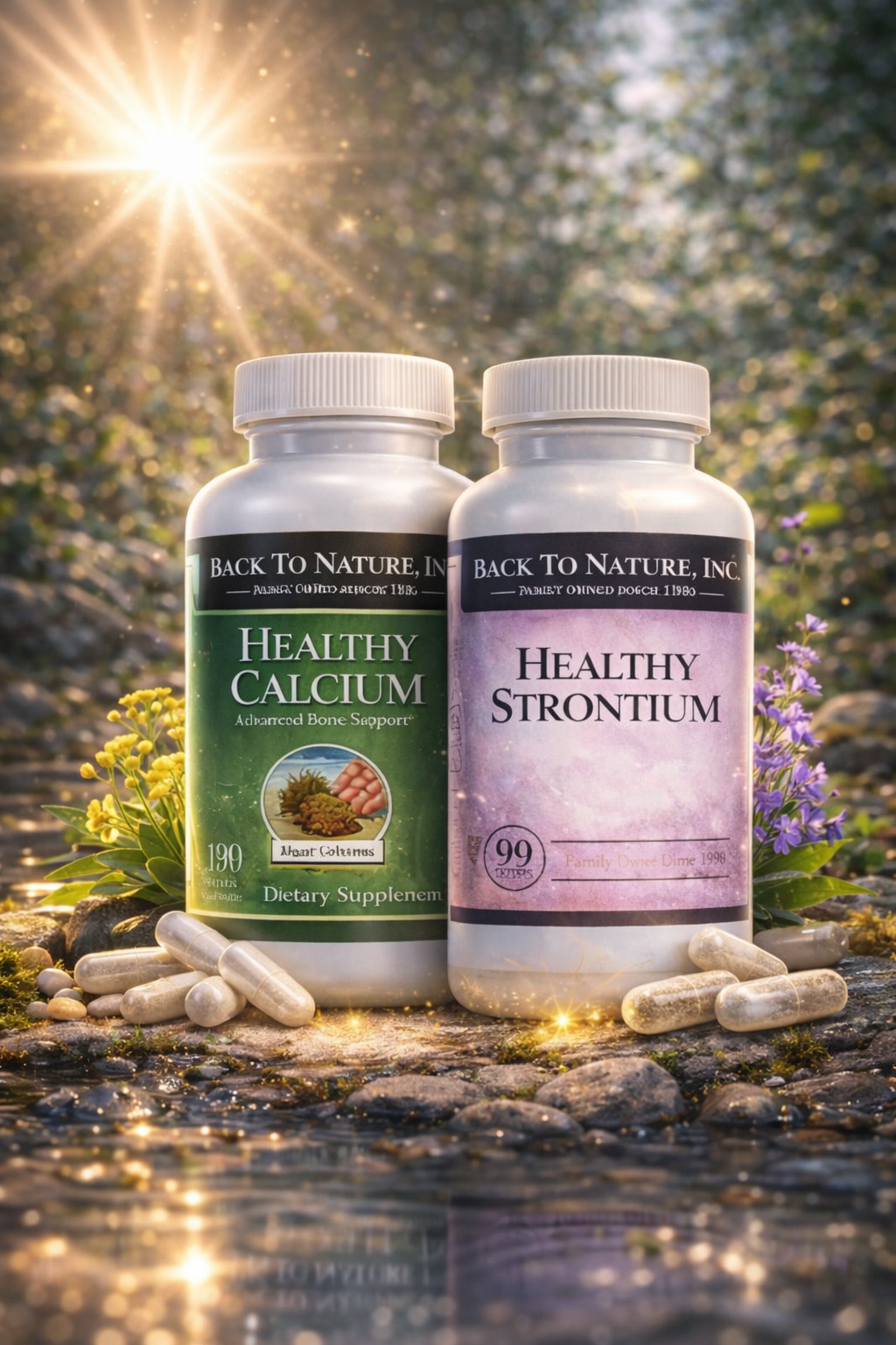 Healthy Calcium + Healthy Strontium